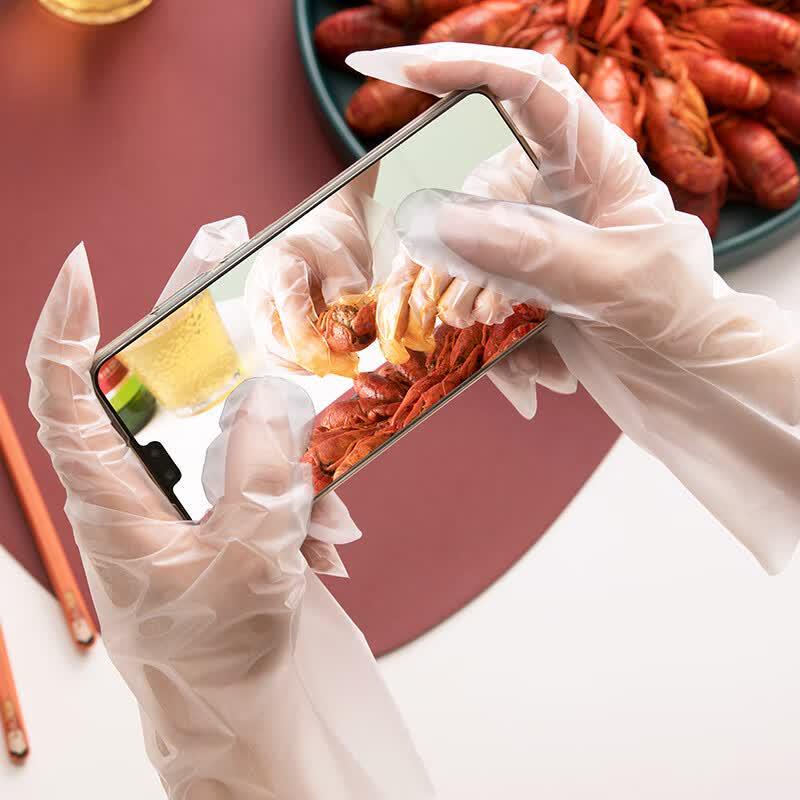 CHAHUA Disposable PE Food Grade Gloves