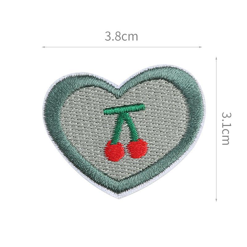 

Наклейка-патч для пуховой куртки без швов, самоклеящаяся наклейка с вышивкой «Любовь», одежда, брюки, дырки и никаких следов, субсидия на ремонт, наклейка в форме сердца No. 11