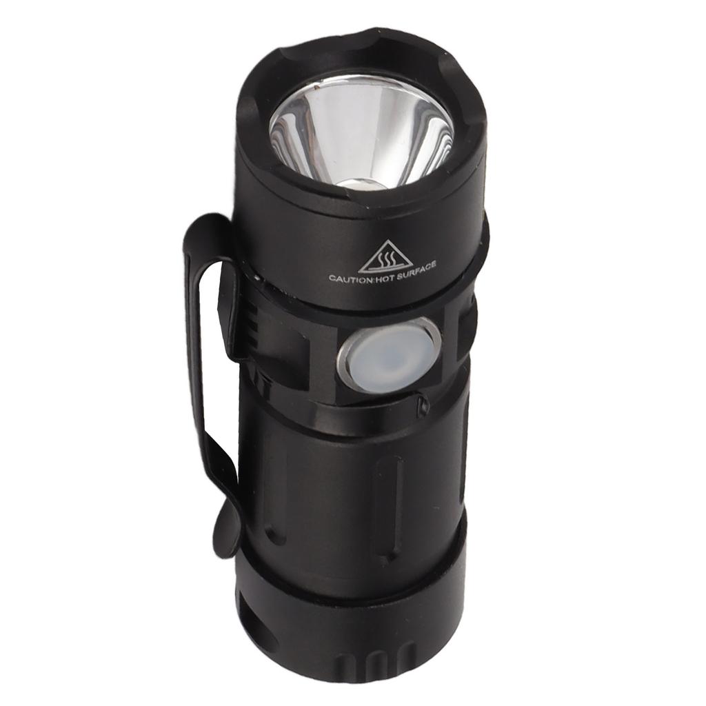 395nm Black Light Flashlight Aluminium Alloy Anti Slip Multiple Modes Small LED Torch for Pet Urine Stains Rocks