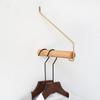 Wall Hanging Coat Rack Solid Wood Hayfork Hangers Bedroom Entrance Clothes Hooks Bamboo Home Furniture