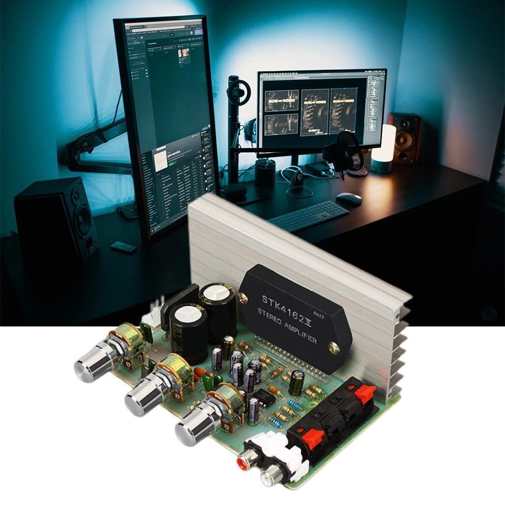 DX-0408 Digital Power Amplifier Board Speaker Stereo Home Module Audio STK4102/4122/4112/4132/4182
