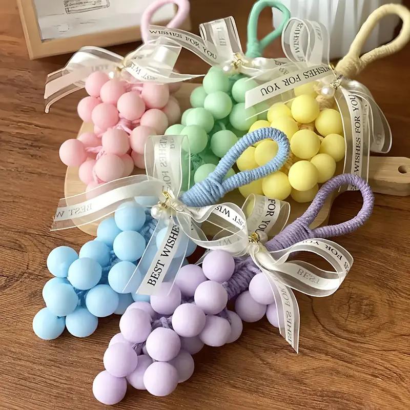 Grape-Shaped Hanging Soap—a Set of Handcrafted Scented Decorative Soaps Bathroom Accessories, Home Decor, Gift Sets for Women, Mother’s Day Gifts, DIY