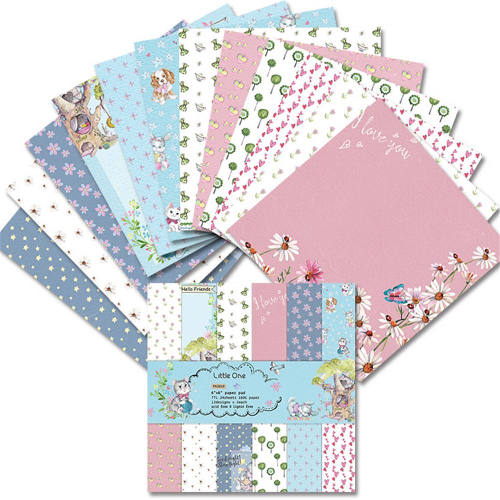 

24 шт. 12 дюймов DIY скрапбукинг фотоальбом черная скрапбукинг бумага самодельная открытка фон бумага разнообразные узоры