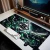 Green And Silver Abstract   Mouse pad Office Desk Mat, Gaming Mouse Pad Mousepad, keyboard pad,Heavy-Duty Non-Slip Rubber Backing, Gift