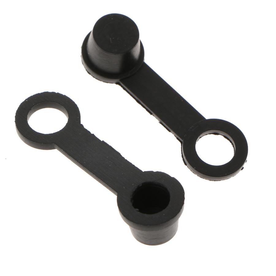 

50pcs Rubber Car Brake Bleeder Screw Cap Grease Nozzle Oil Drain Dust Cover 8mm