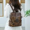 Women's Multi-functional Leopard Shoulder Bag