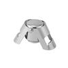1Pcs Champagne Bottle Stopper Stainless Steel Sparkling Grape Wine Bottle Plug Vacuum Sealer Bottle Liquor Flow Stopper Cap Bar