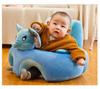 Plush Baby Support Seat: Anti-Rollover and Fall-Prevention Sofa for Learning To Sit
