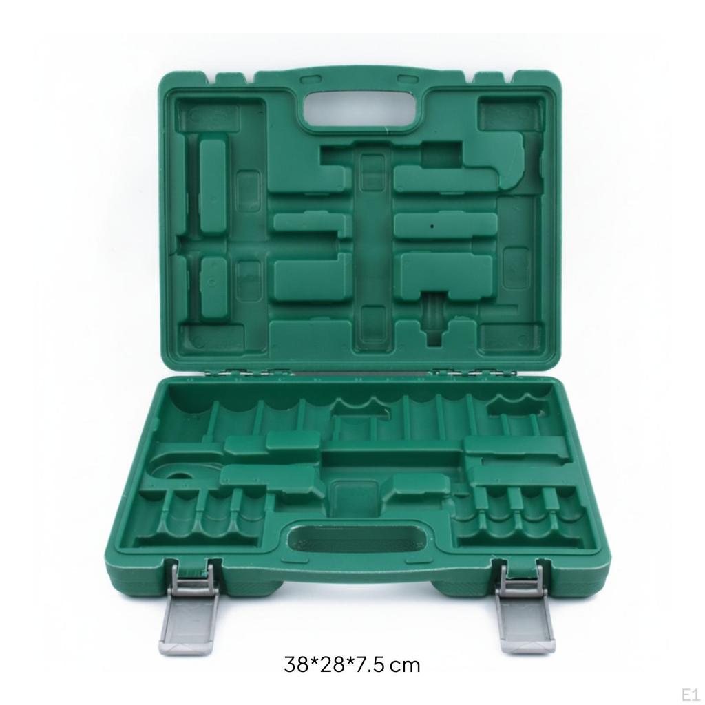 Socket Wrench Case BlowMolded Set ResilientCover Empty for Mechanics, Amateur Fixers,