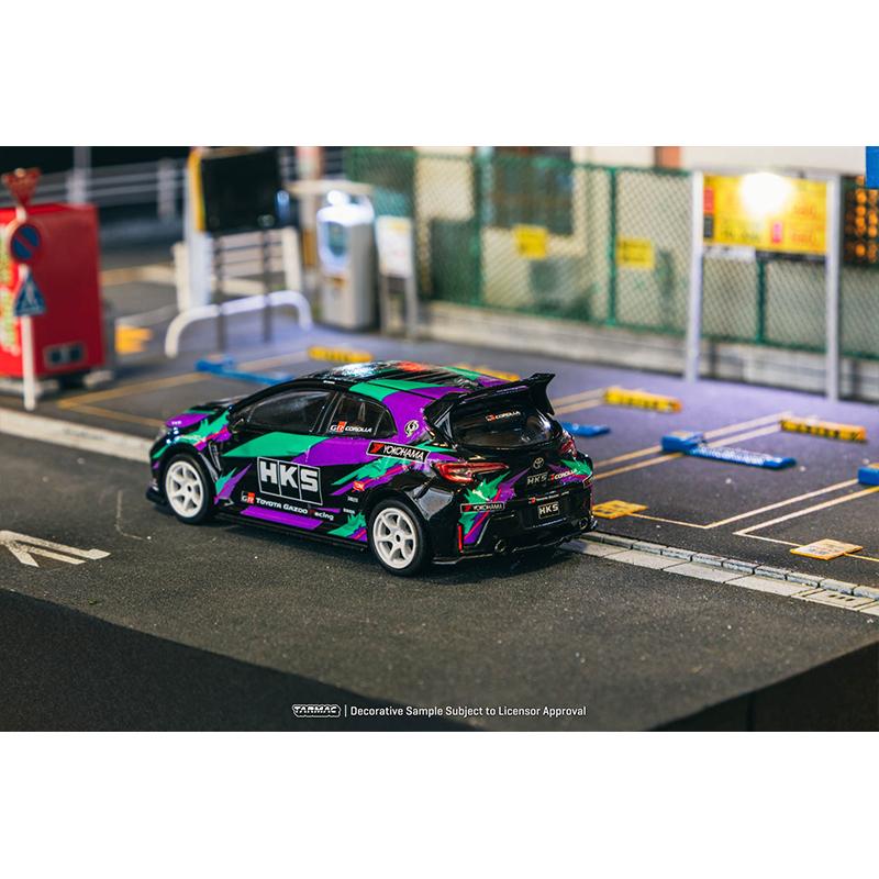 TW In Stock 1:64 HKS Toyota GR Corolla Diecast Car Model Collection Toys Tarmac Works