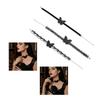 Adjustable Lace Chokers Necklace 3D Butterfly Design Comfortable For Sensitive Skin