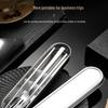 ZISIZ 3-Piece Stainless Steel Travel Cutlery Set