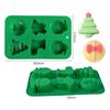Christmas Silicone Mold Non Stick Cake Decorating Tools For Jelly Chocolate Candy Baking Dessert DIY Holiday