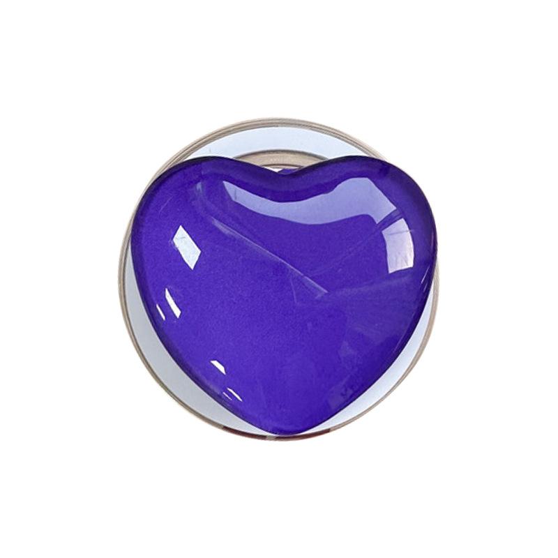 Magnetic Suction Retractable Desktop Love Glass Mobile Phone Airbag Bracket Watching Drama Style Lazy Support Frame