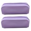 New Colorful Silicone Pencil Case Cute Fashion Pencil Bag Stationery Storage Pouch Student School Supplies Student Gift