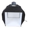 PULUZ 40cm Fotografie Softbox Zelt 5500K Kleine Studio Foto Box mit 4 Farben PVC Hintergrundtafel AC 100‑240V
