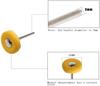 Polishing Buffing Wheel Set Cotton Little Buff Wheel for Rotary Drill Tool Accessories Watch Jewelry Polish Buffer Kit 3 MM Mandrel 40 Pieces