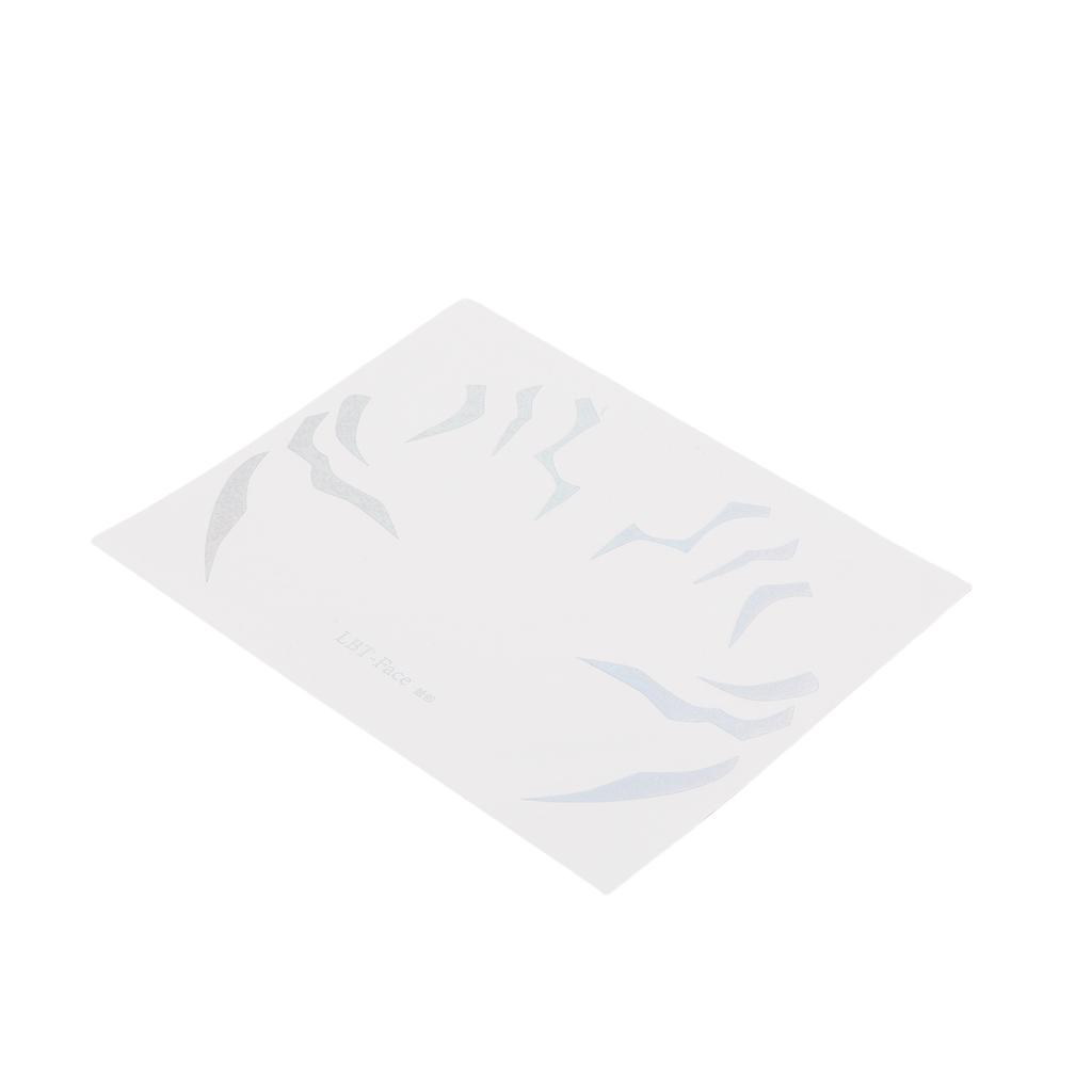 KPop Makeup Stickers, Sweat-Proof Temporary Tattoos, Water Transfer Stickers for Cosplay, Festivals, Music Events, Parties, and Daily Use