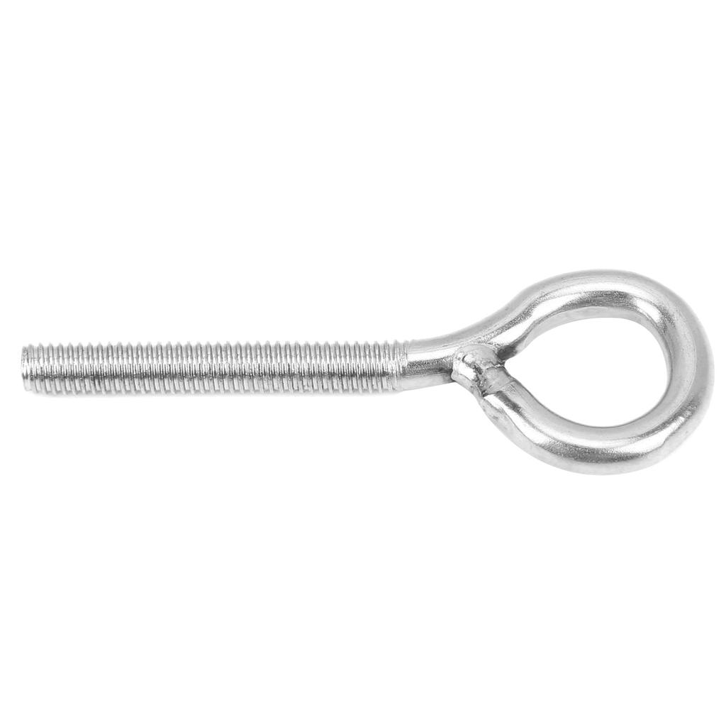 20pcs M4 Eye Bolt Stainless Steel Ring Bolts Machine Welded Closed Screw Rod Eye Screw Bolts
