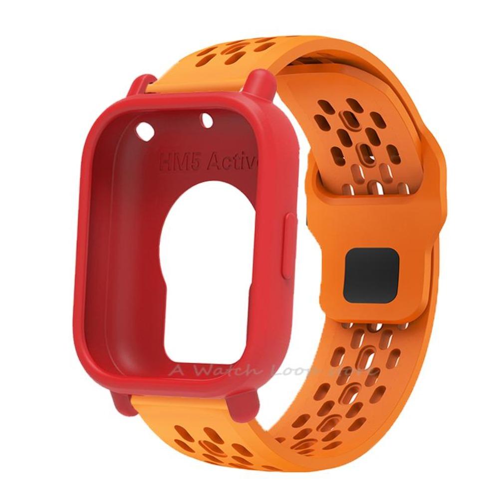 Band+Case For Redmi Watch 5 Active Silicone Strap Cover Sport Wristband Correa For Redmi Watch 5Lite Band Shell Suit Accessories
