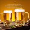 Jun Seventeen LB Handled Glass Beer Mug & Water Cup