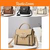 Fashionable Leather Pu Small Square Handbag Lightweight Daily Use Bag Crossbody
