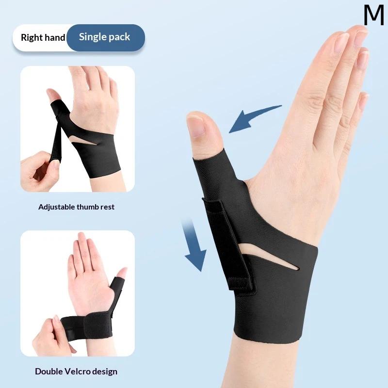 

1Pcs Thumb Brace Wrist Stabilizer Pain Relief Right Or Left Hand Soft Thumb Support Compression Sleeve Protector For Women Men