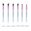 Färgglada sminkborsteset Glitter Shinny Crystal Foundation Blending Power Cosmetic Beauty Make Up Tool Set