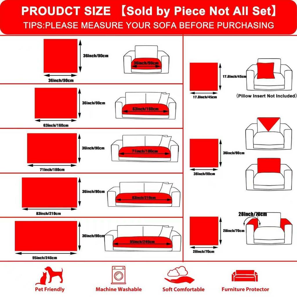 Sofa Pad, Shu, Textured Bubble Plush, Anti-Slip, Washable