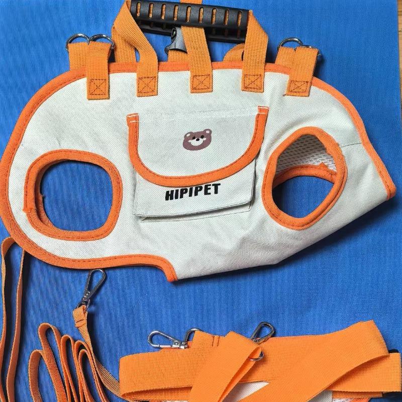 

Рюкзак для выгула собаки Рюкзак Наплечный Портативный Рюкзак для питомца Портативный Дышащий Наплечный ремень Принадлежности для питомца S оранжевый