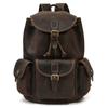 Explosive Men'S Backpack Leather Fashion Men'S Backpack Head Cow Leather Student Backpack