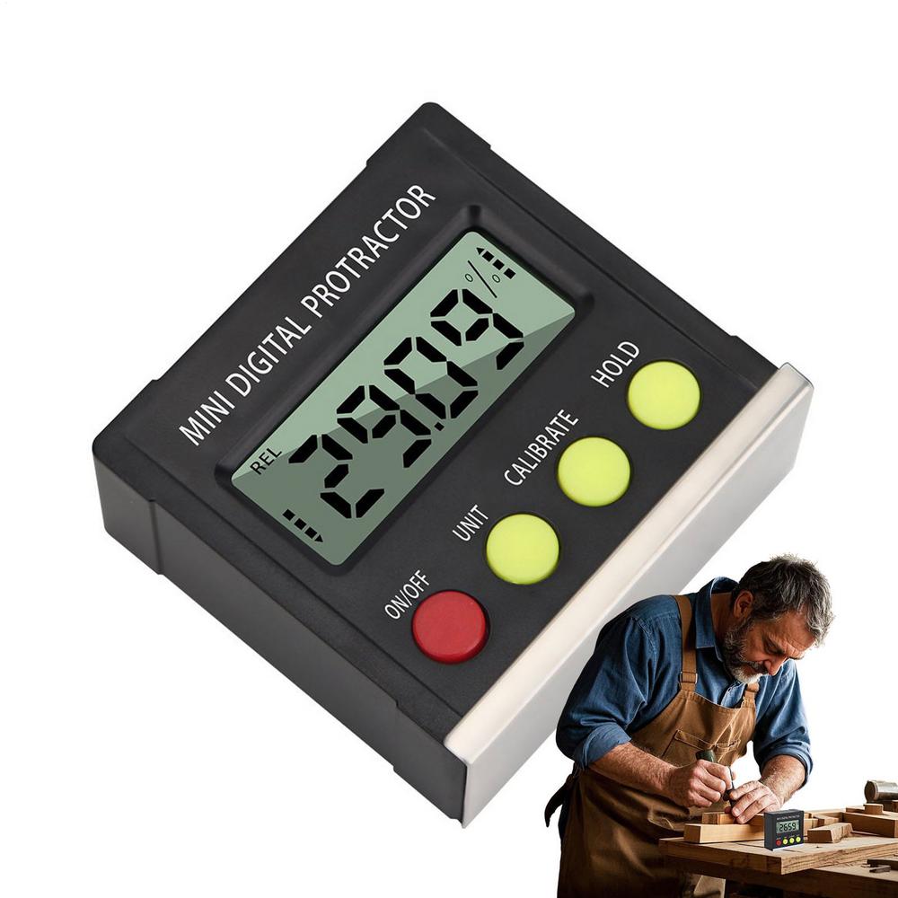 Digital Levels Electronic Levels Digital Inclinometer With Declivity Percentage Battery Operated Machinist Tools Protractor For