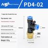 Copper Corrosion-Resistant Pneumatic Quick Connector Fitting for Air Compressors