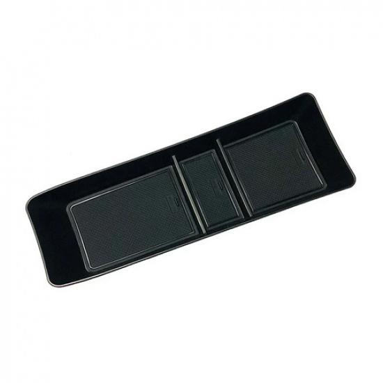 Car Center Console Tray Central Lower Layer Storage Box Car Interior Storage Box чёрный