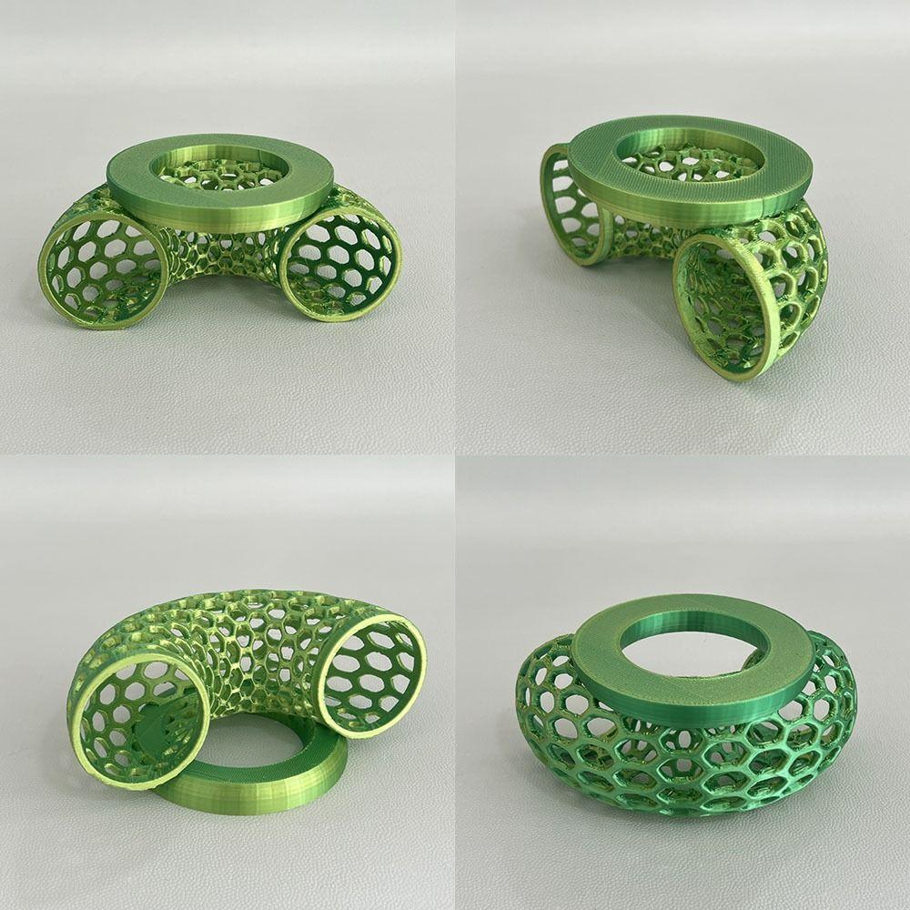 3-in-1 Aquarium Floating Cave Durable Floating Surface Fish Tunnel Small Fish Hammock Feeding Ring for Betta Small Aquatic Pets