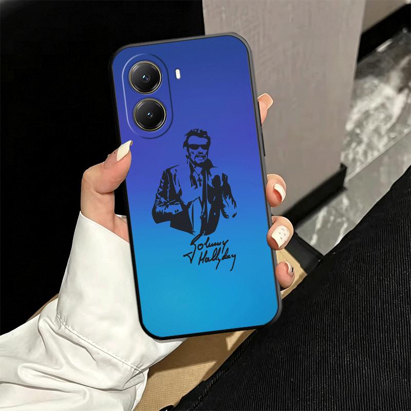 

Johnny Hallyday Music Soft Phone Case for Xiaomi Poco X5 X6 X7 X8 Pro Max X3 F7 F8 Ultra M8 M7 M6 M5 Redmi 15 15C 14C 13C 12C X4 Xiaomi Redmi 13