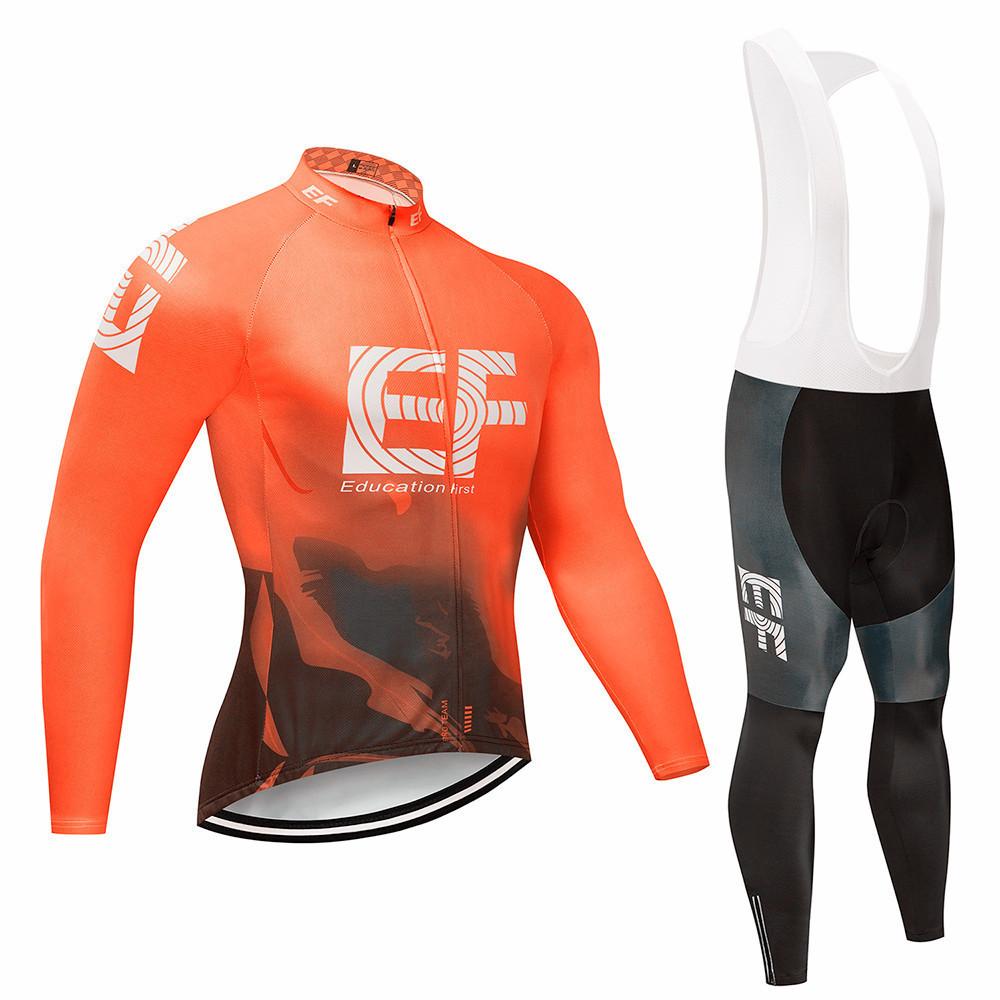 2026 Cycling Suit Long Sleeve Suit Men's and Women's Breathable Mountain Bike Suit Team Edition Cycling Road Bike Suit