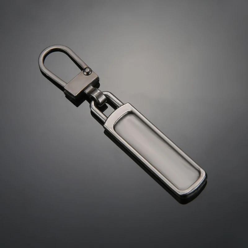 10Pcs Detachable Zipper Pull Universal Replacement Tab Zippers Head Sliders Repair for Suitcases Bags Clothing DIY Sewing Craft