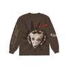 Reverse Jack Long Sleeve T-shirt 'Brown' Men's CJFN-SS84