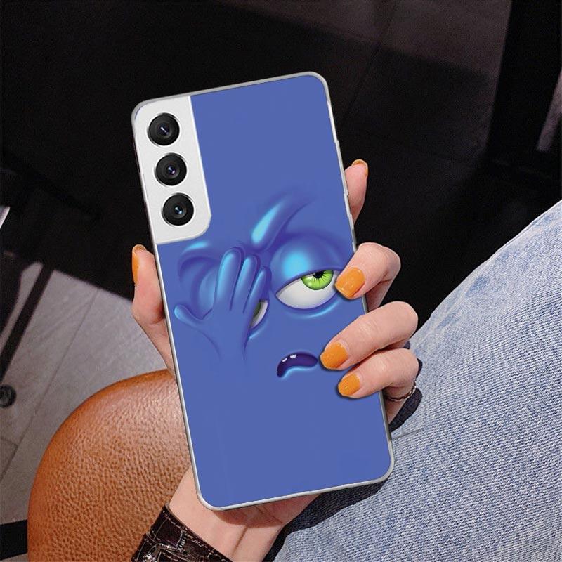 Funny Face Phone Case For Samsung Galaxy S24 S25 Edge S26 Ultra S23 S22 S21 Plus S20 FE + Personalized Print Cover Galaxy S24 S2