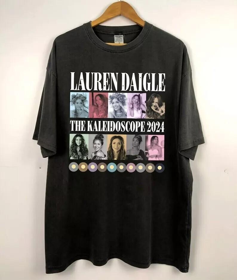 NEW Lauren Daigle The Kaleidoscope Tour Tshirt Lauren Daigle Concert Unisex T-Shirt