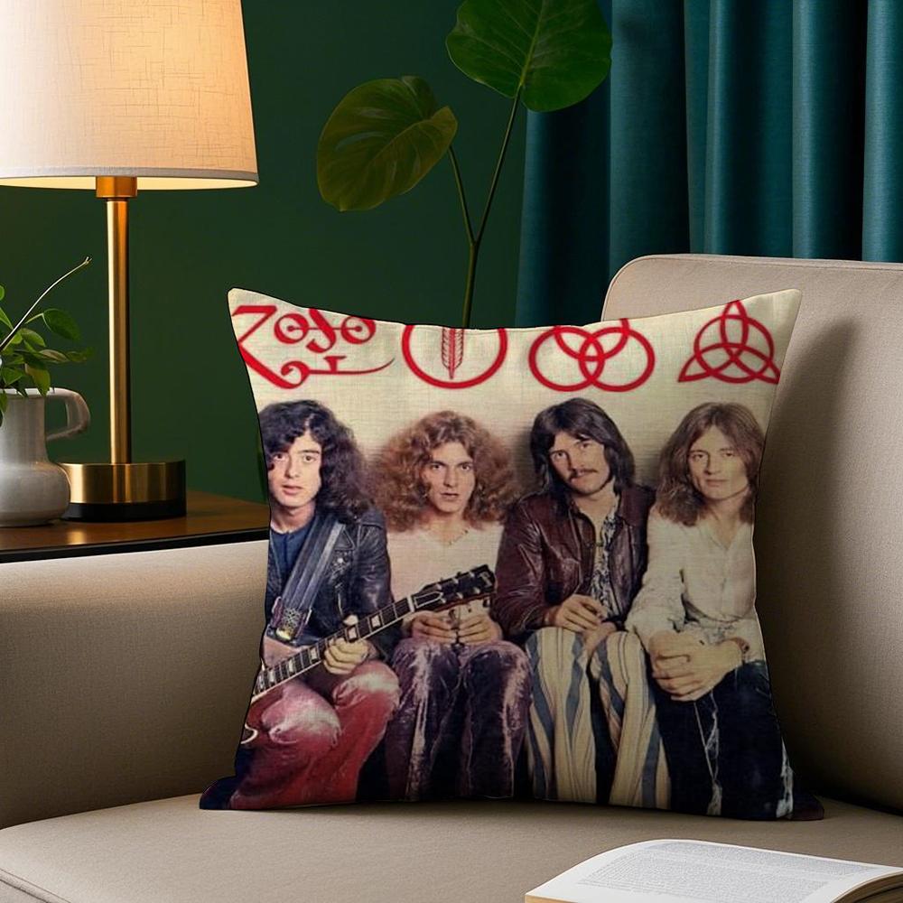 B-Black S-Sabbath Band Pillow Case Plush Fabric Soft Pillowcase Double Sided Print Sofa Cushion Cover Throw