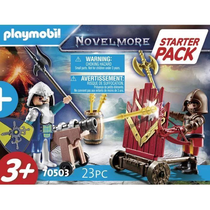 Playmobil - 70503 - novelmore - starter pack - chevaliers novelmore