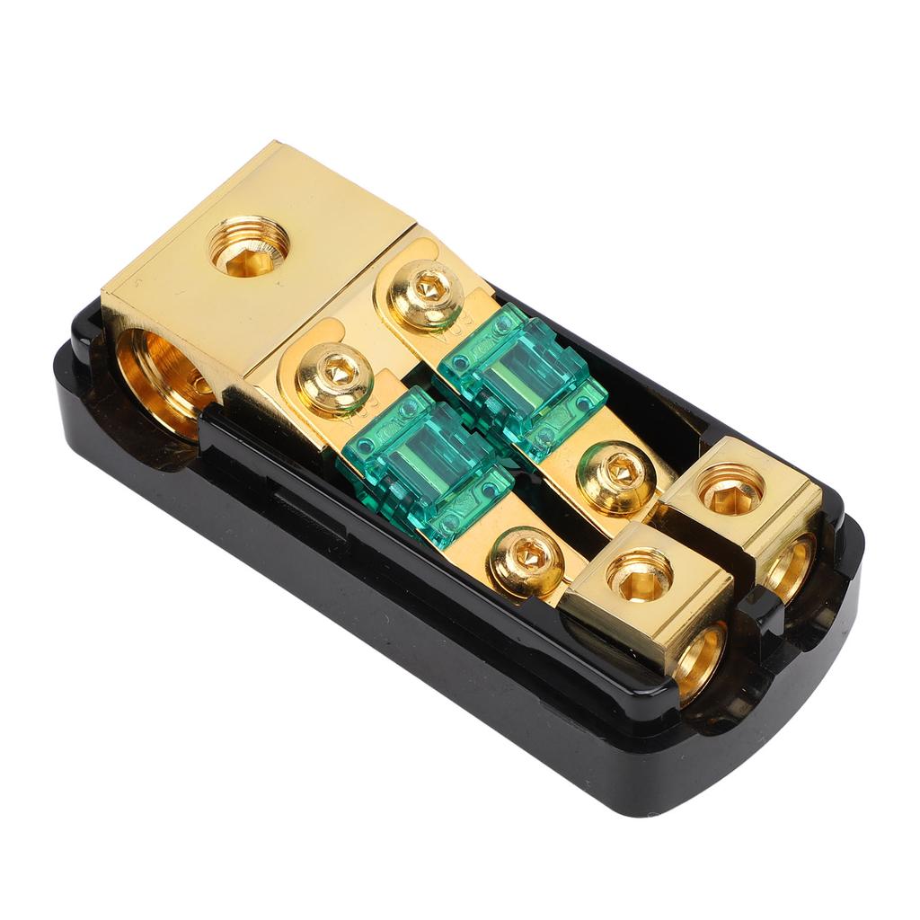 ANL Holder 0 2 4 Gauge in 4 6 8 Gauge Out 60 Amp Distribution Block for Car Truck Boat Stereo Amplifier