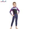Kids Girls 2.5mm Neoprene Full Body Wetsuit Long Sleeve Warm UV Protection Diving Surfing Snorkeling Swimsuit