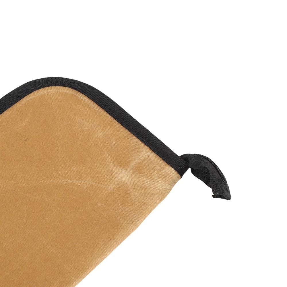 

Waxed Canvas Chef Tool Storage Bag 4 Slots Portable Knife Case Chef Knife Bag for Kitchen Utensils хаки