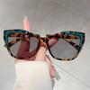 Steampunk Fashion Sunglasses Contrast Color UV Protection Sunglasses Cat Eye Sunglasses  Beachwear