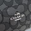 Used COACH Shoulder Bag Signature F54936 Canvas/leather Gray Black Casual