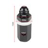 AN6 AN8 AN10 Aluminum Male Fuel Cell Tank Roll Over Exhaust One-way Valve Fuel Vent Valve Joint Black TF-1132