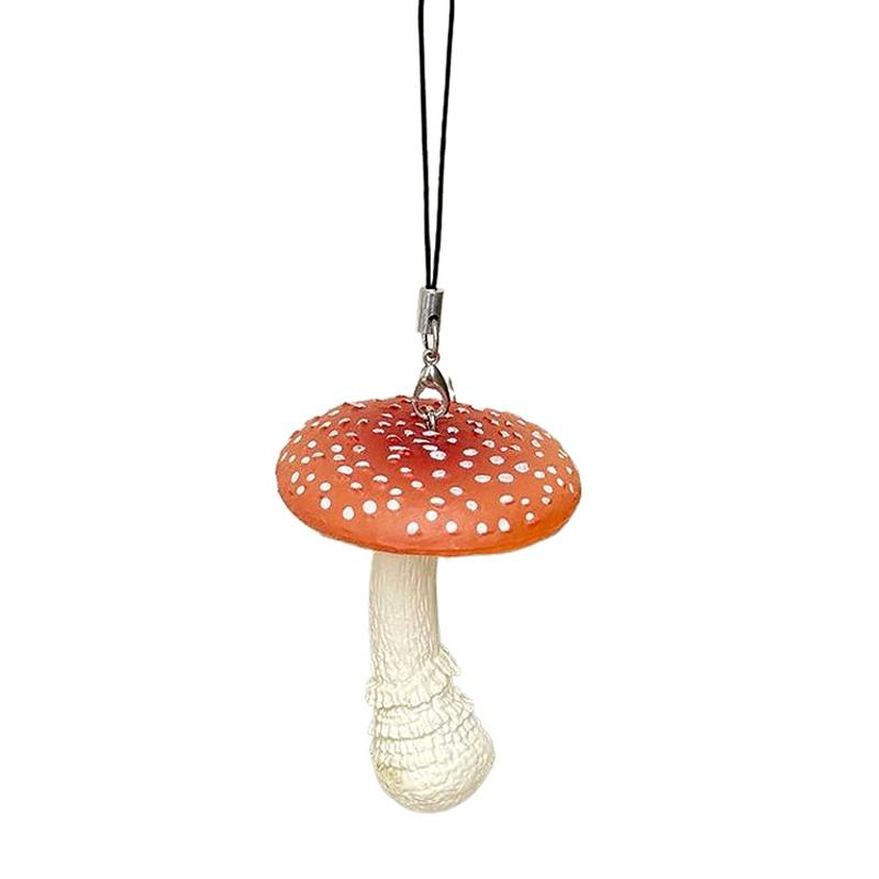 

Брелоки Смешные Подвесные Веревки Украшение Сумка Выездной Подвеска Симуляция Грибов Брелоки Креативные Милые 1 шт.